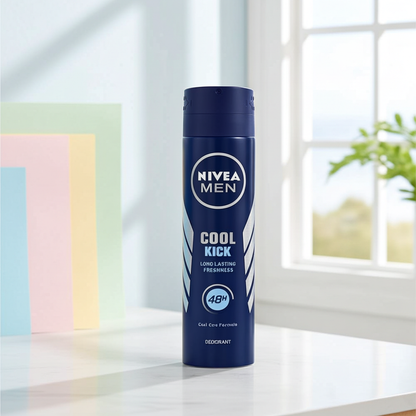 Nivea Men Cool Kick Antiperspirant Deodorant Spray 150ml