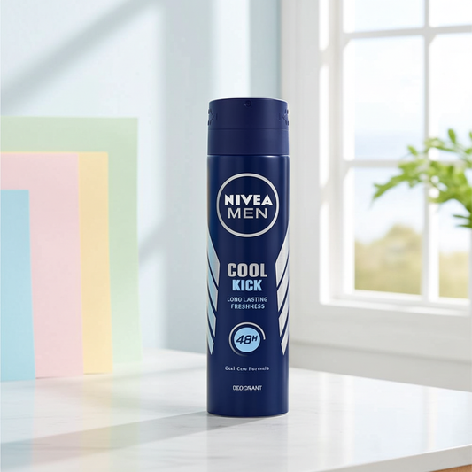 Nivea Men Cool Kick Antiperspirant Deodorant Spray 150ml