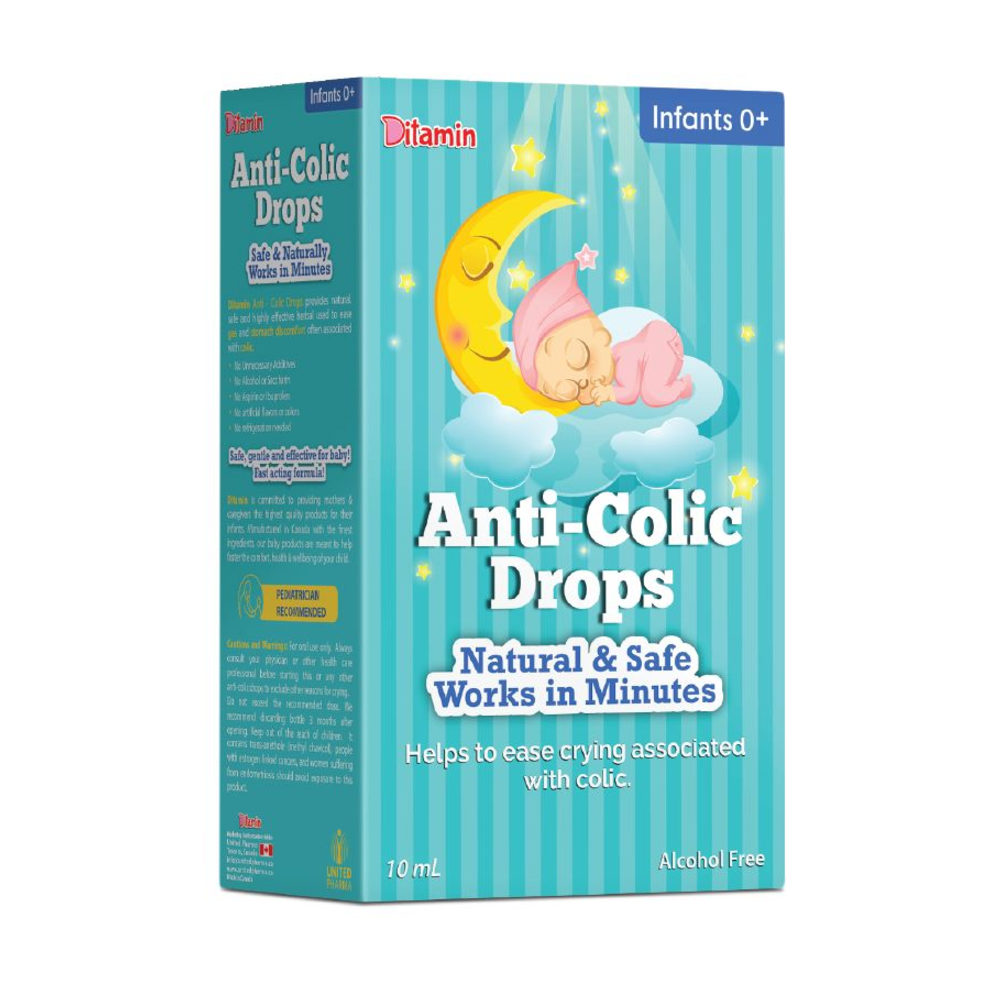 Ditamin Infants 0 Plus Anti Colic Drops, 10Ml