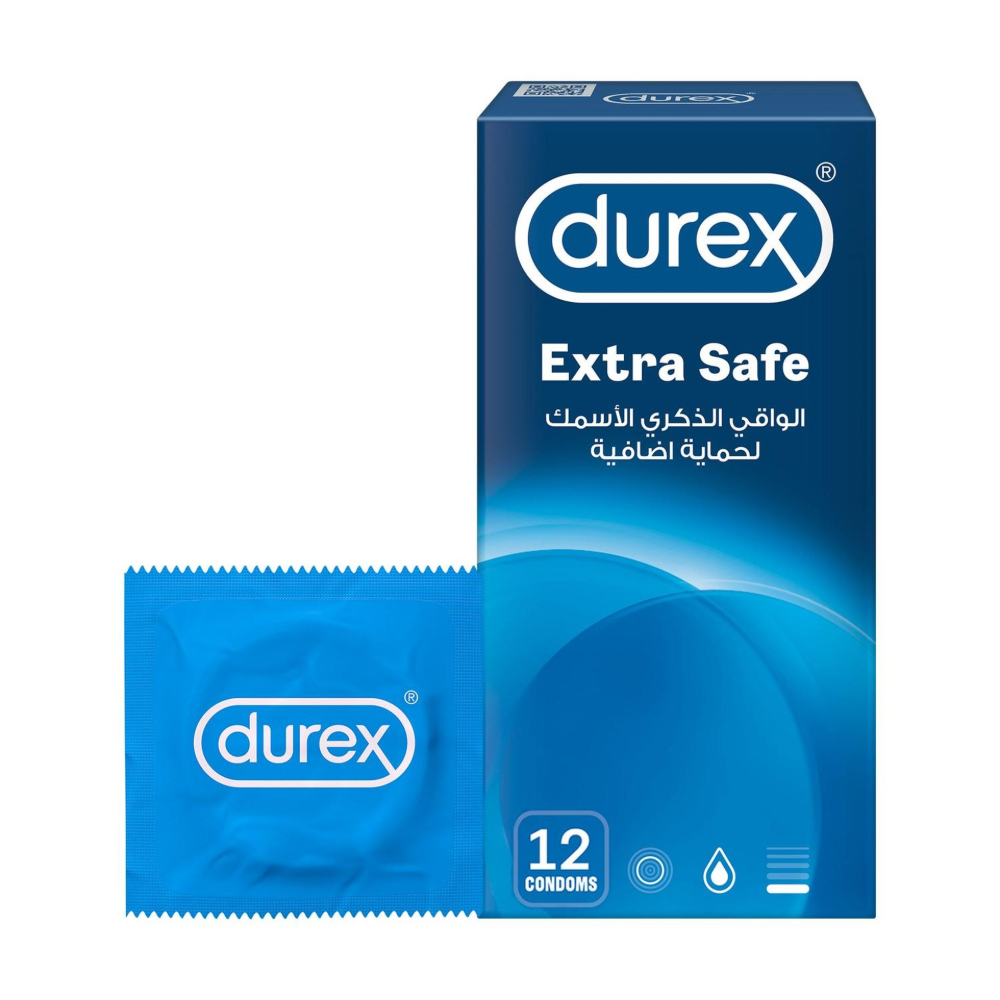 Durex Condoms Extra Safe 12'S