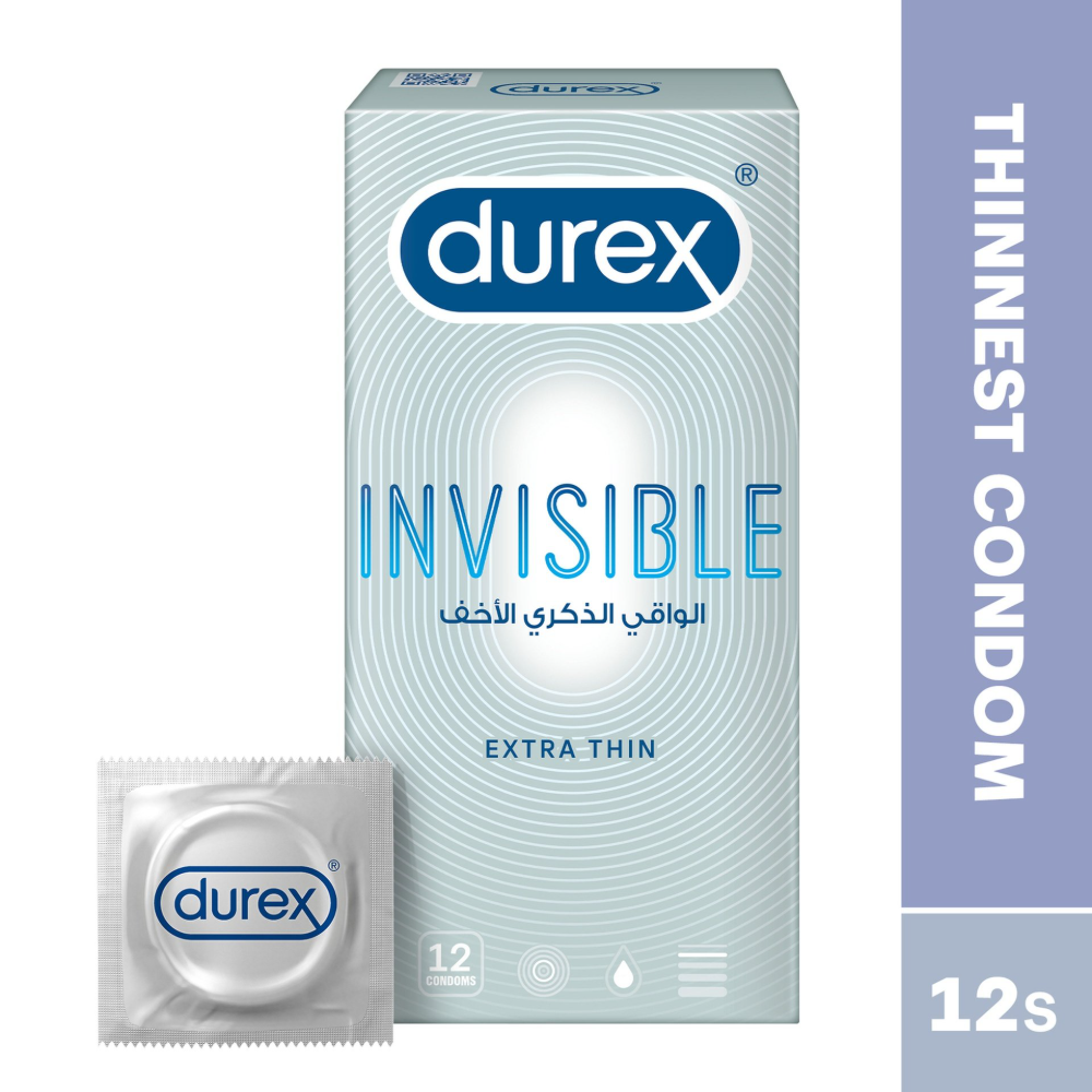 Durex Condoms Invisible 12"S