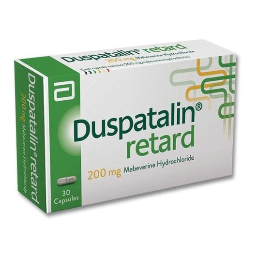 Duspatalin Retard 200Mg Mebeverine Hydrochloride 30 Capsules