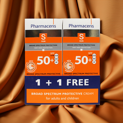 Pharmaceris Broad Spectrum Sun Protection Cream Spf 50,50ml (1 + 1 Free)