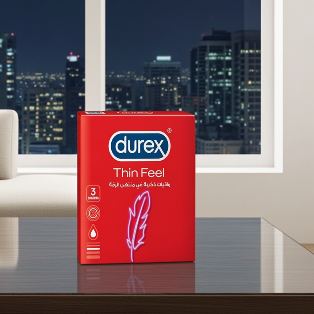Durex Feel Thin Condoms 3s