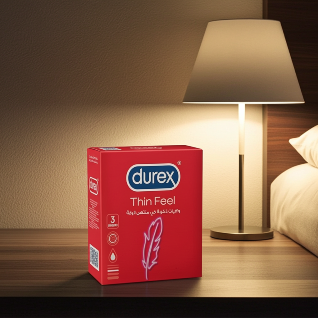 Durex Feel Thin Condoms 3s