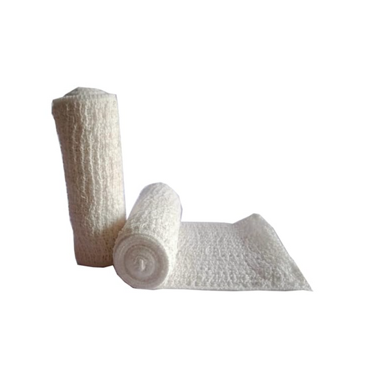 Elastic Crepe Bandage White (Bastos) 10Cm X 4Mtrs