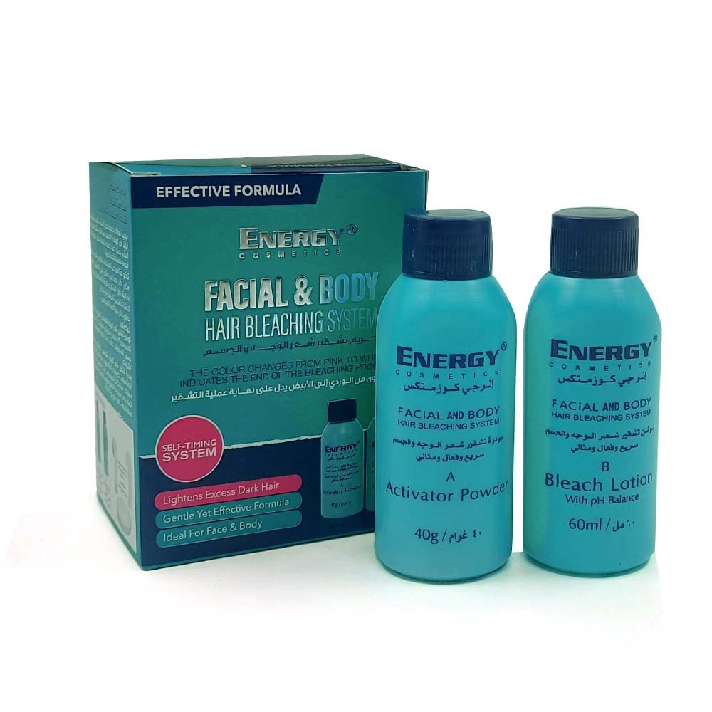 Energy Facial And Body Hair Bleaching System 100Gms