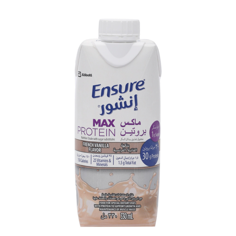 Ensure Max Protein Vanilla Tetrapack 330Ml