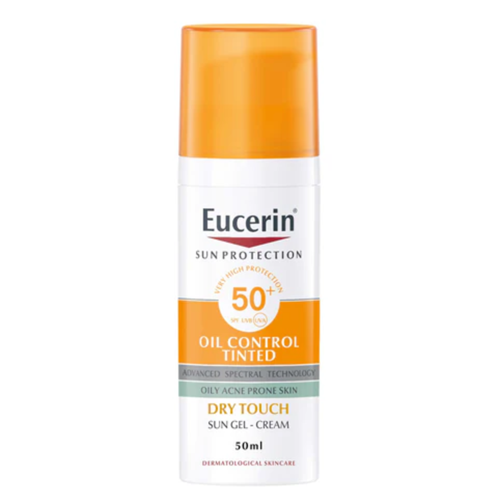Eucerin Sun Oil Control Gel-Cr Tinted Cc Med Spf50+ 50Ml