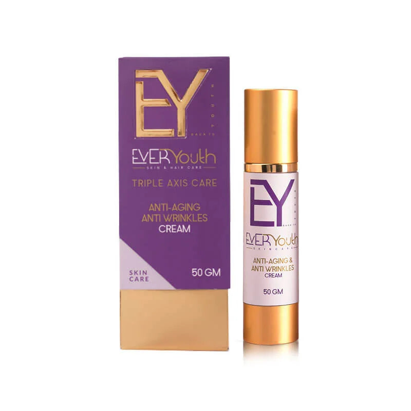 Everyyouth Anti-Ageing Cream for Fine Lines, Wrinkles & Skin Firmness, 50g