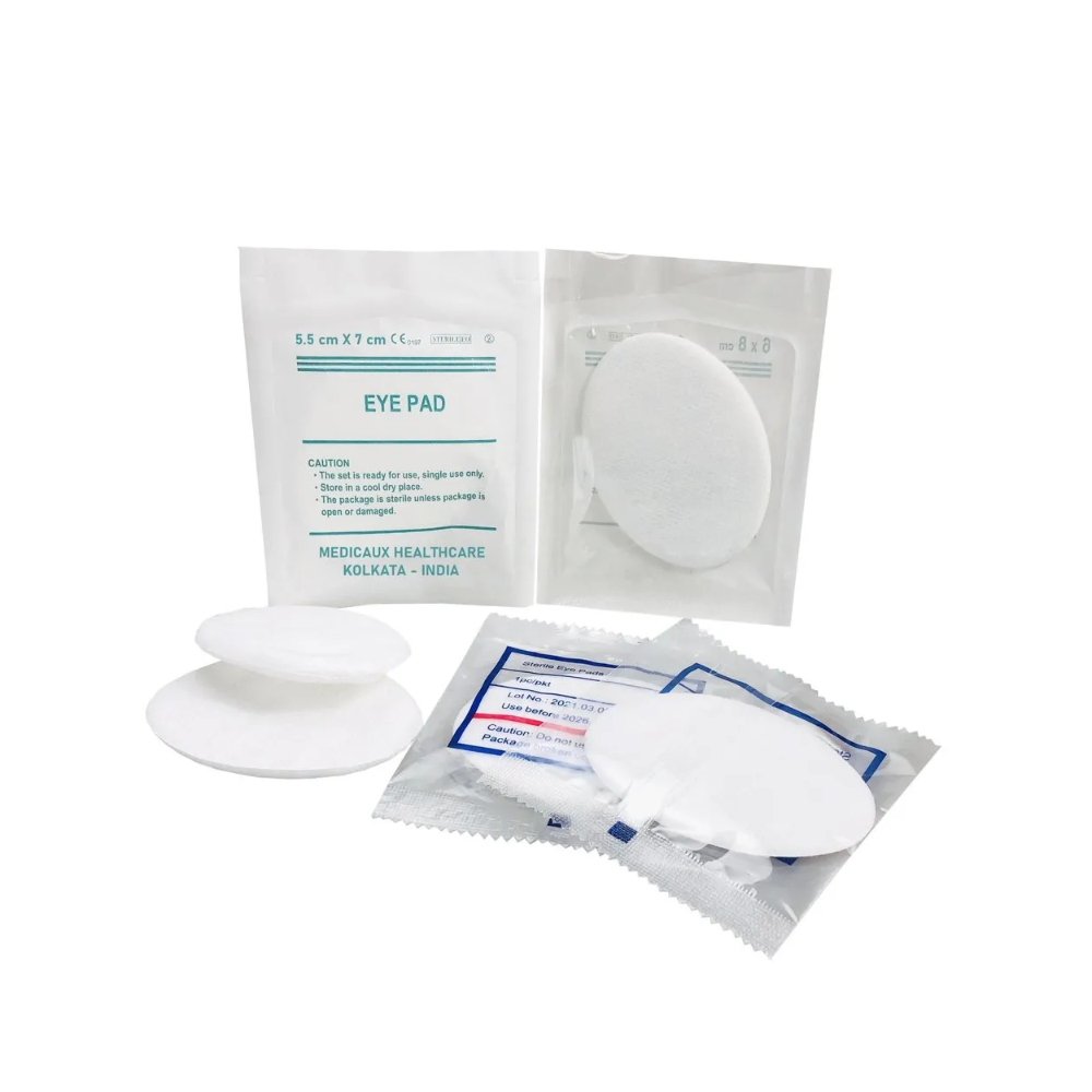Eye Pad Sterile 5.5X8.5Cm 1X10"S (Melia)