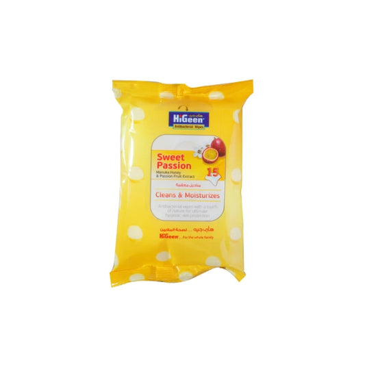 Higeen Antibacterial Wipes Sweet Passion 15s