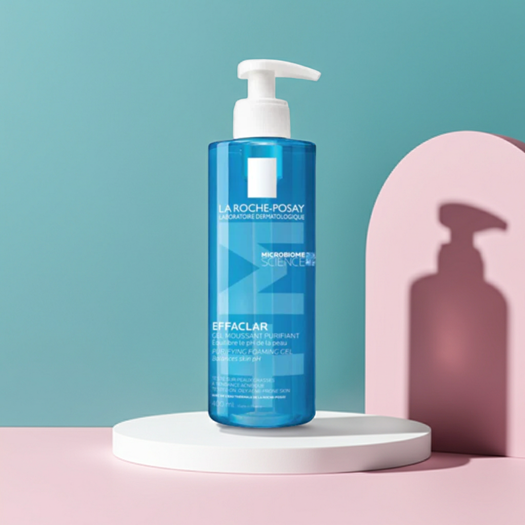 La Roche-Posay Effaclar Acne Foaming Cleansing Gel for Oily & Acne-Prone Skin 400ml