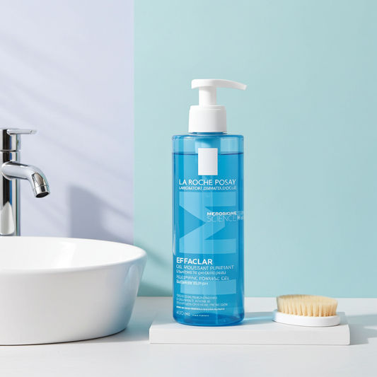 La Roche-Posay Effaclar Acne Foaming Cleansing Gel for Oily & Acne-Prone Skin, 400ml