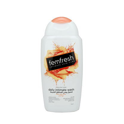 Femfresh Daily Intimate Wash 250ml – 1+1 Offer Pack – pH-Balanced Daily Feminine Hygiene