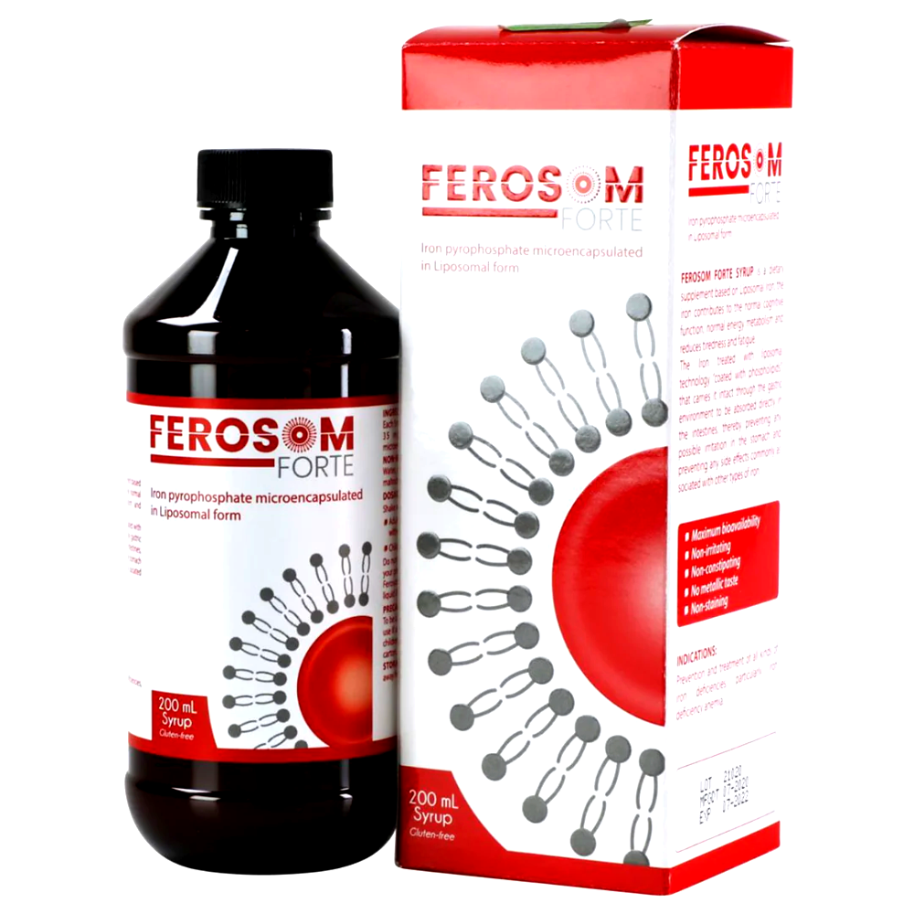 Ferosom Forte Syrup, 200 Ml