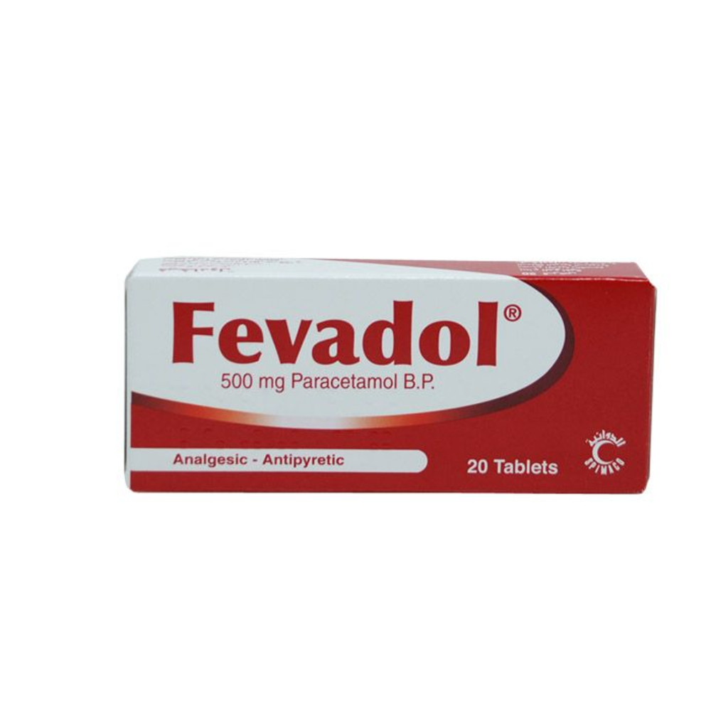 Fevadol Tab 500Mg - 2X10"S