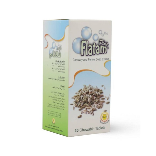 Flatam Plus Anti Flatulence Chewable Tablet