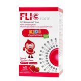 Flic Forte Kids Liposomal Iron 14mg Gummies, Strawberry, 60 Pieces