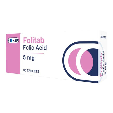 Folitablets 5mg Tablets 30s