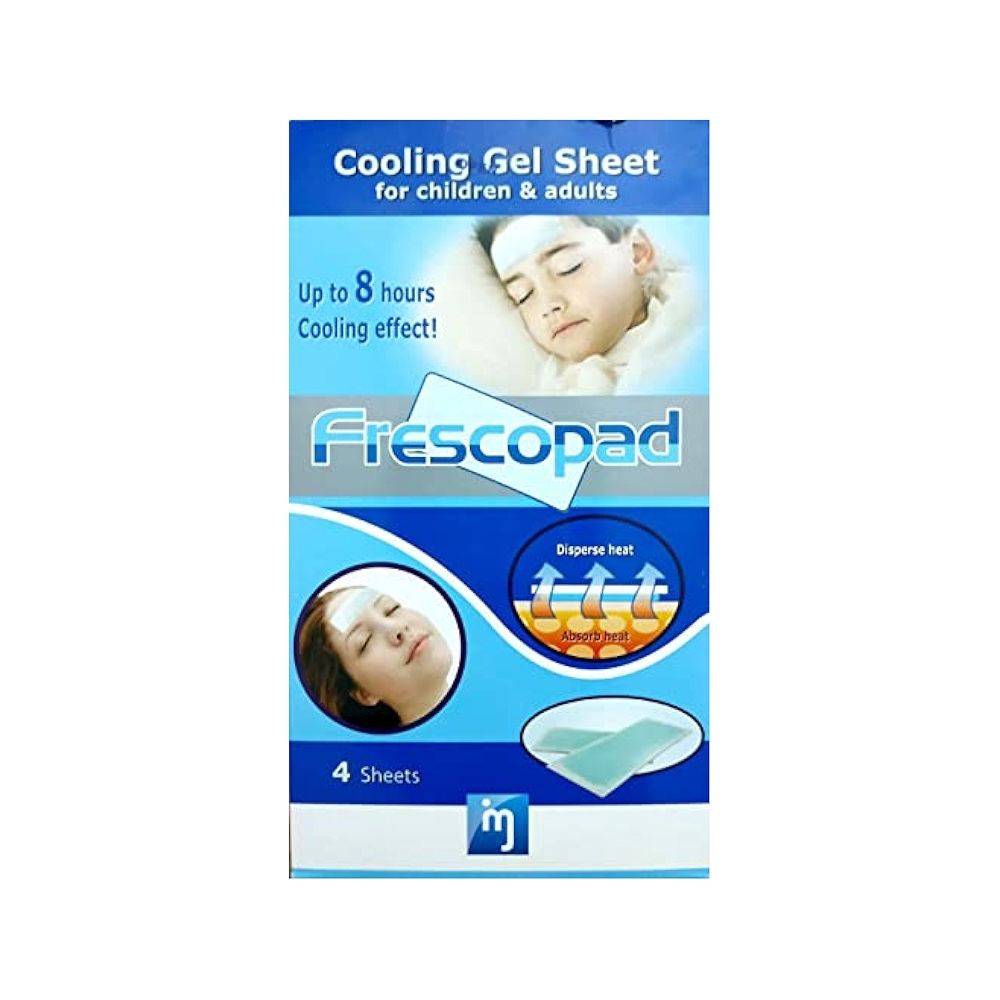 Frescopad Cooling Gel Sheet 4'S