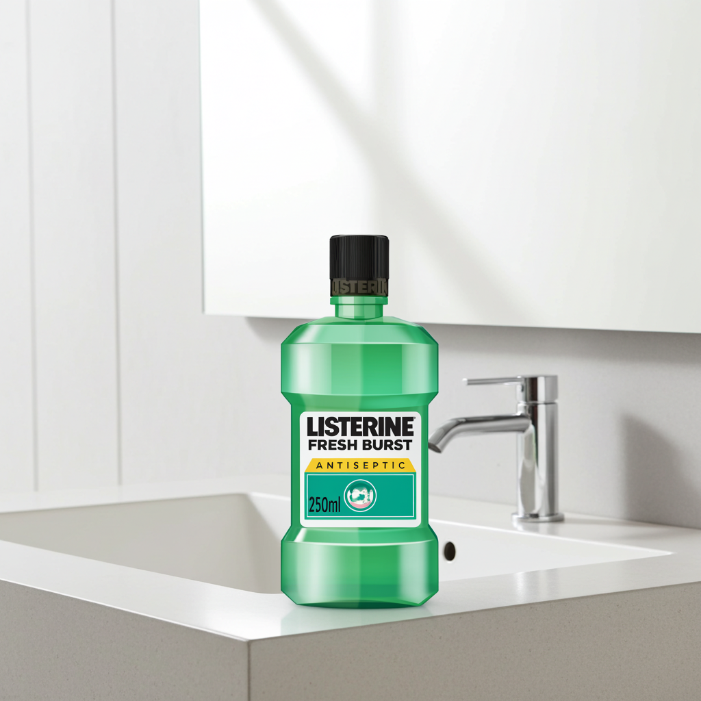 Listerine Fresh Burst Mouthwash 250ml