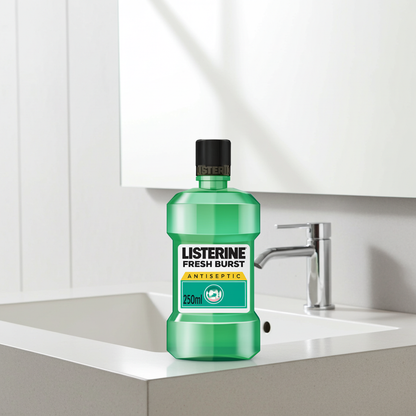Listerine Fresh Burst Mouthwash 250ml