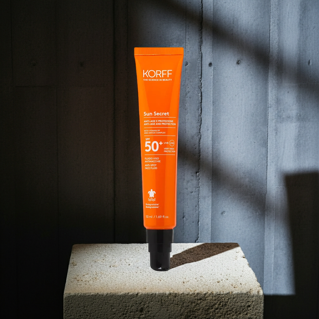 Korff Sun Secret Anti-Age & Anti-Spot Matte Face Fluid SPF50+ 50ml