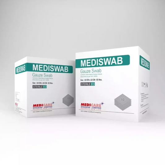 Gauze Swab Str 10*10Cm 8Ply 50X2"S(Medicare)