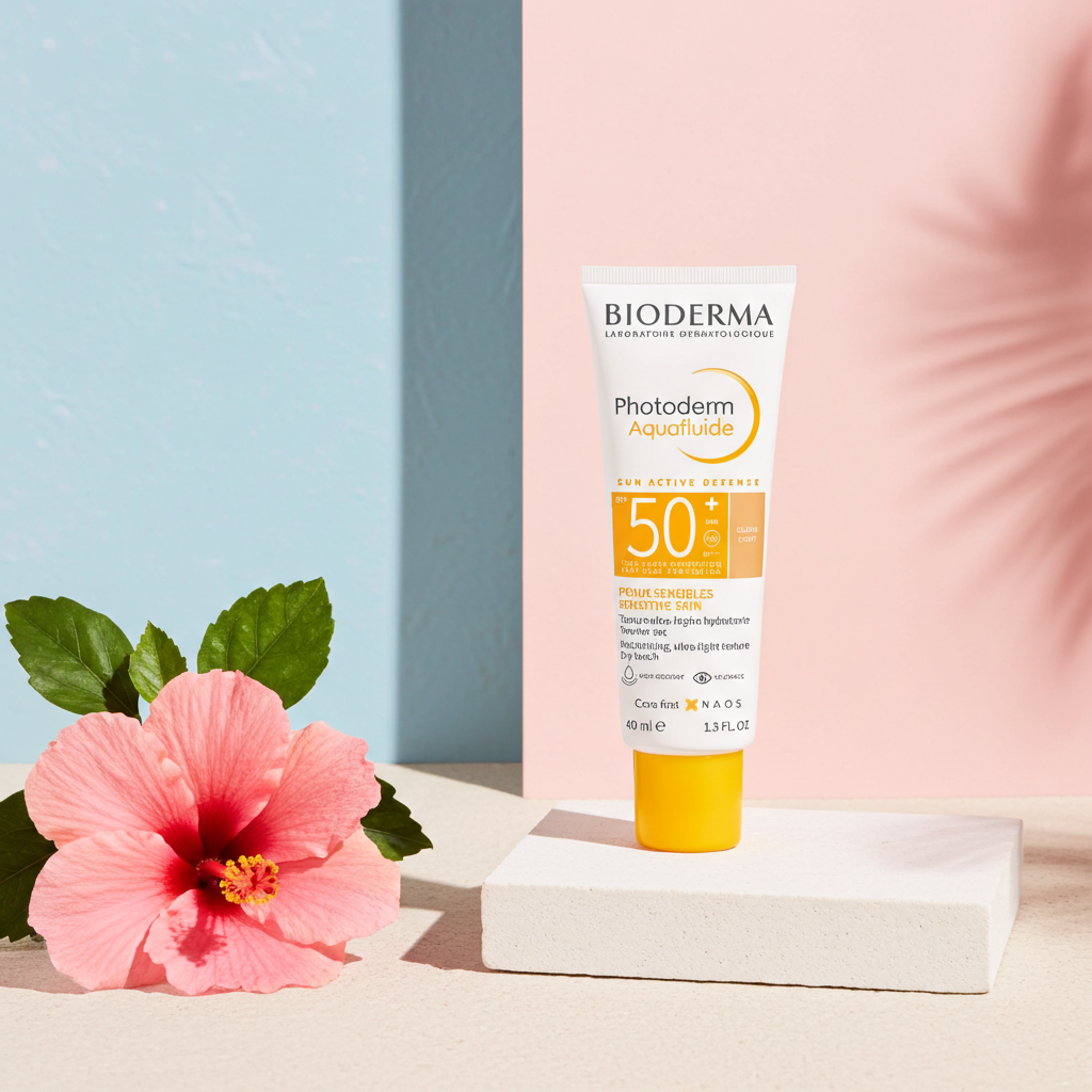 Bioderma Photoderm Aquafluide SPF50+ Water-Resistant Sunscreen Claire Light, 40ml
