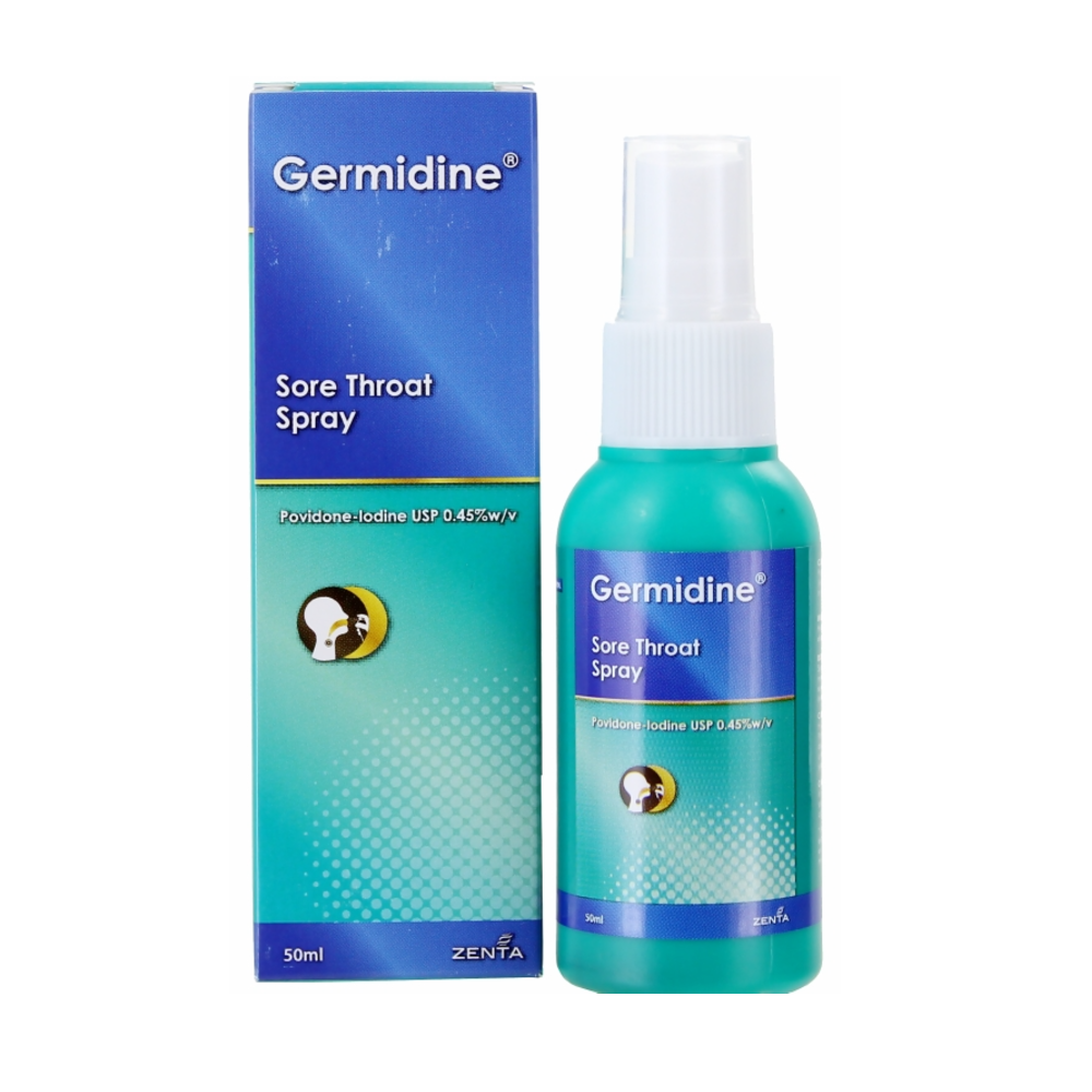 Germidine Sore Throat Spray 50Ml