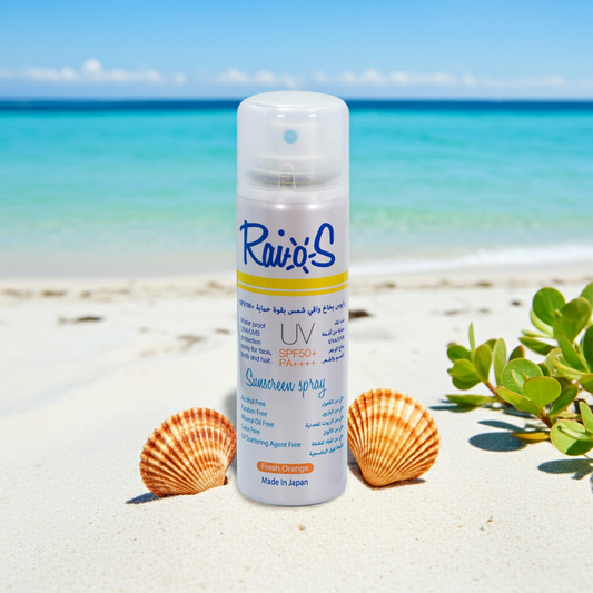 Raios Sunscreen Spray Fresh Orange 70 Ml.