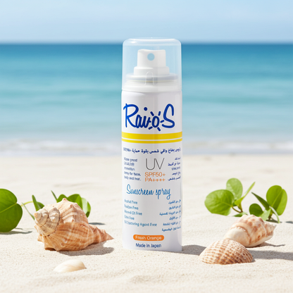 Raios Sunscreen Spray Fresh Orange 70 Ml.