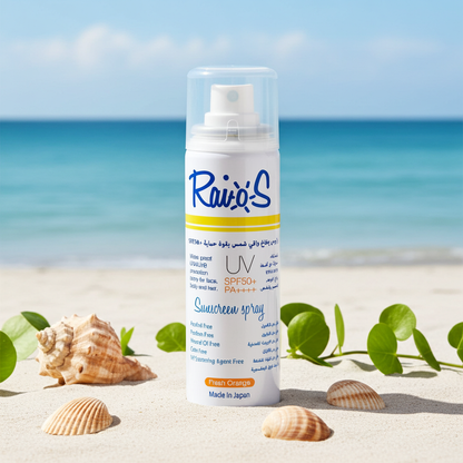 Raios Sunscreen Spray Fresh Orange 70 Ml.