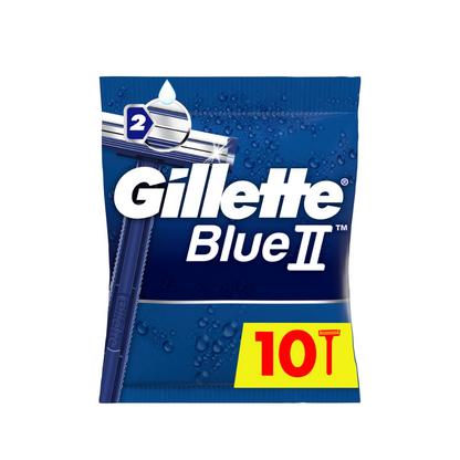 Gillette Blue II Disposable Razors 10S