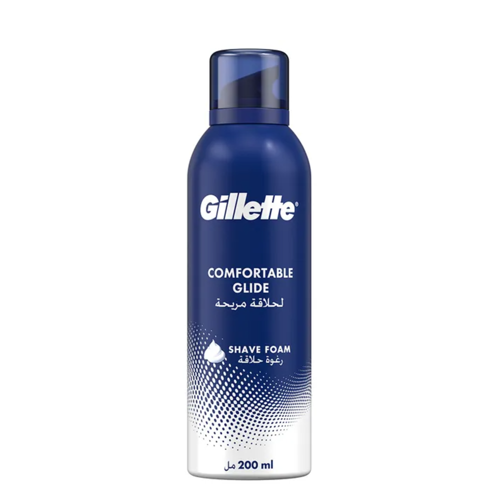 Gillette Foam Comfort Glide 200Ml New