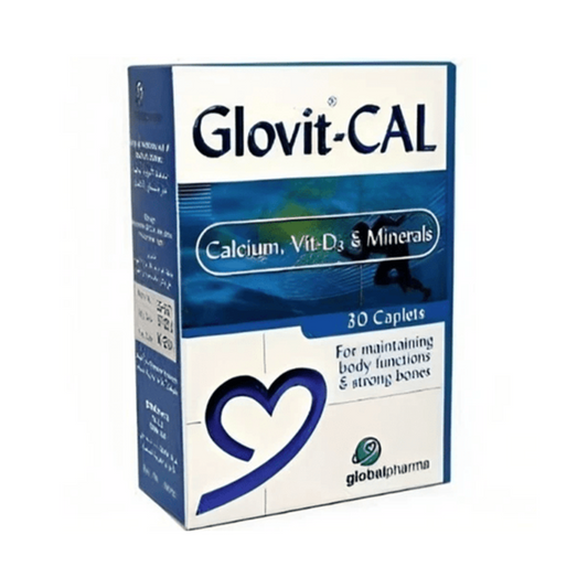 Glovit Cal Bone Support Supplement With Calcium, Vitamin D3 & Minerals