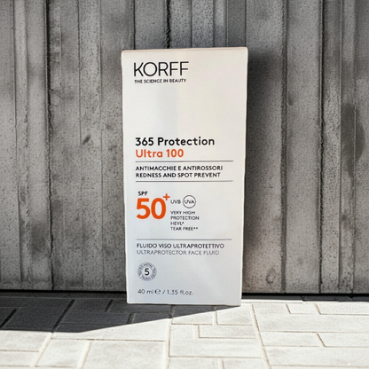 Korff 365 Protection Ultra 100 Dark Spot Prevention Face Fluid SPF50+ 40ml