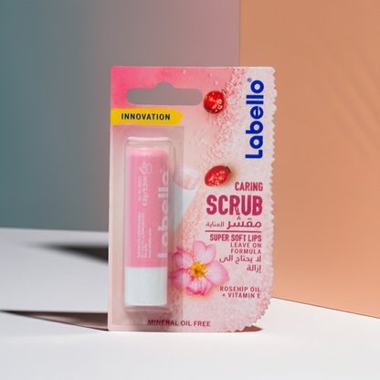 Labello Lip Caring Scrub with Rosehip Oil 4.8g