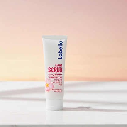 Labello Lip Caring Scrub with Rosehip Oil 4.8g