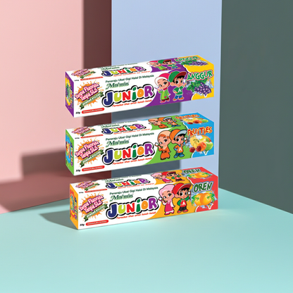 Mu'min Junior Tutti Fruity Toothpaste 7+ Months 50ml