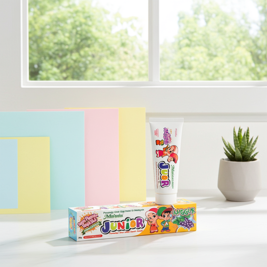 Mu'min Junior Tutti Fruity Toothpaste 7+ Months 50ml