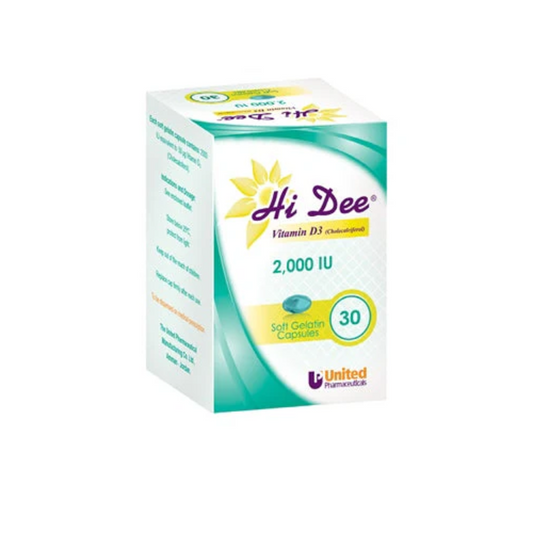 Hi Dee 2000 Iu 30 Capsules