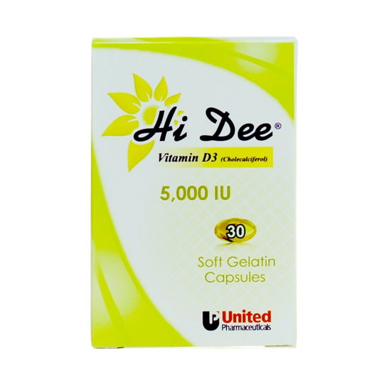 Hi Dee 5000 Iu 30 Softgel Capsules