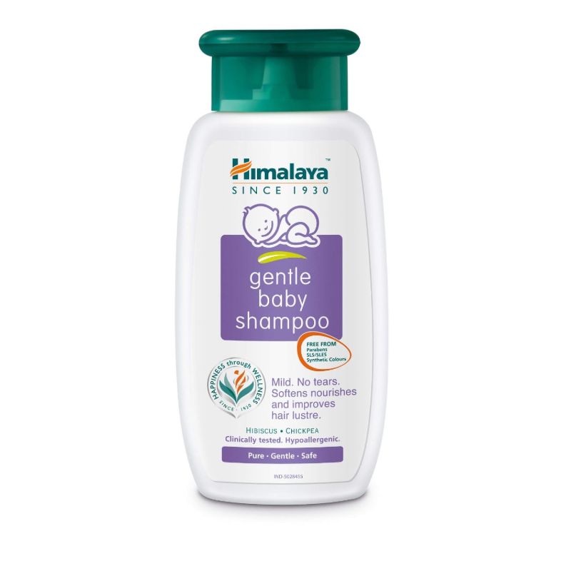 Himalaya Gentle Baby Shampoo 200ml – Tear-Free Herbal Formula for Soft, Shiny Baby Hair