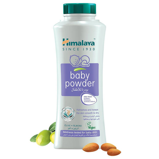 Himalaya Olive-Almond Baby Powder, 100G