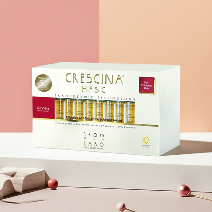 Crescina HFSC Transdermic Complete Treatment 1300 for Men 20 Vials