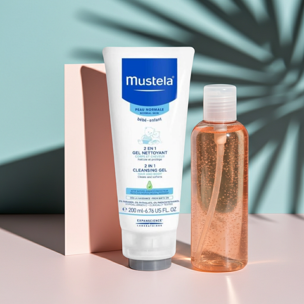 Mustela Baby 2-in-1 Cleansing Gel for Normal Skin 200ml