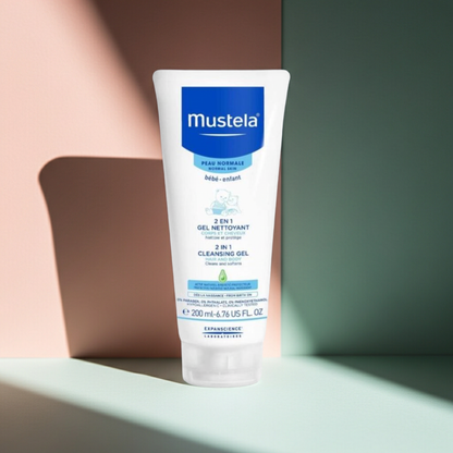 Mustela Baby 2-in-1 Cleansing Gel for Normal Skin 200ml