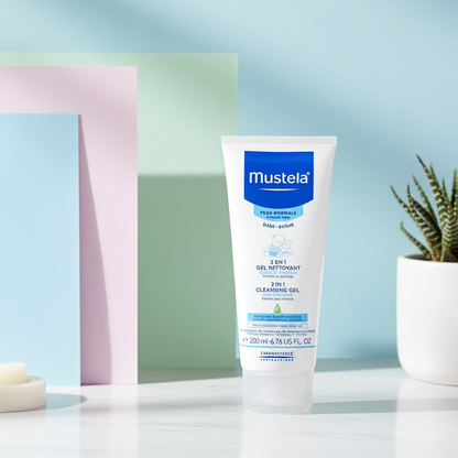 Mustela Baby 2-in-1 Cleansing Gel for Normal Skin 200ml